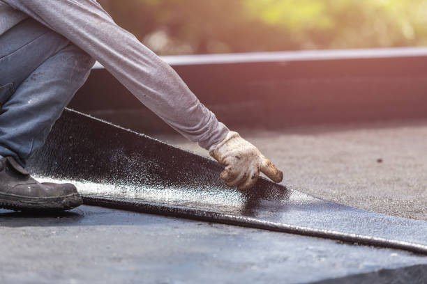Professional Basement Waterproofing technician working in West Friendship, MD